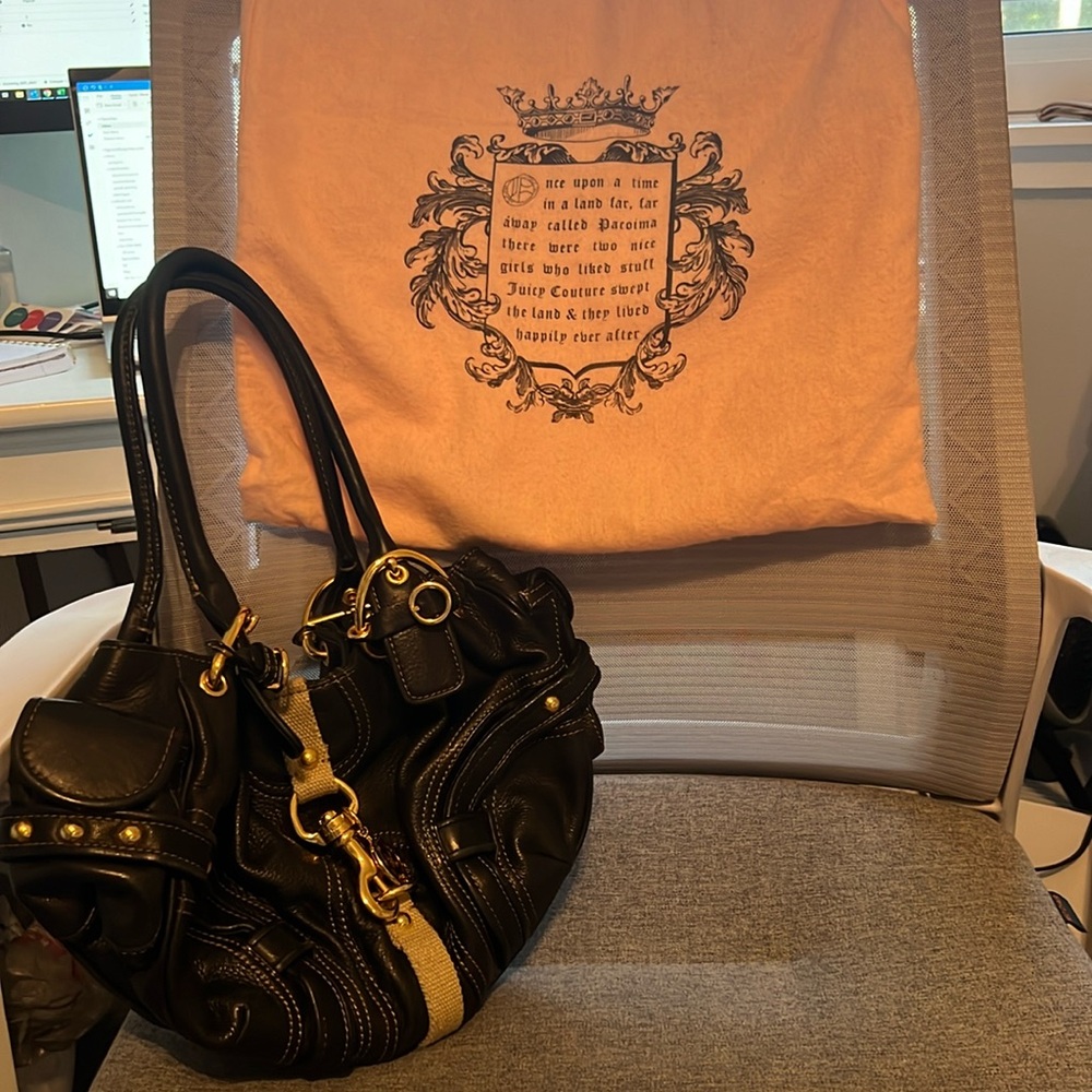 Real leather, juicy couture bag